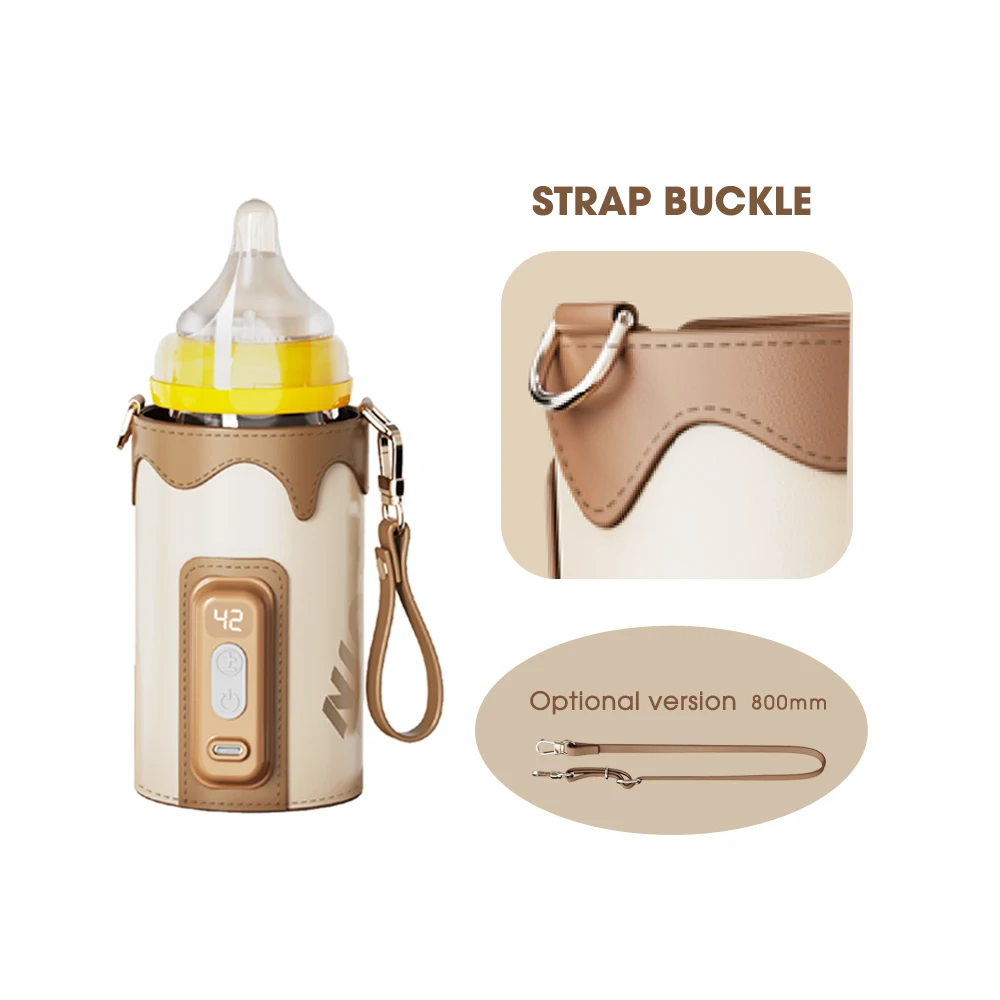 Wholesale Heated Baby Bottle Warmer Usb Travel Milk Water Heating Thermostat Portable Feeding Milk Bottle Warmer