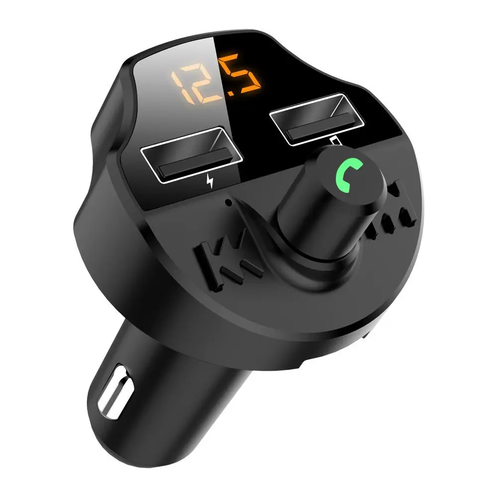Беспроводной автомобильный mp3-плеер с 2 Usb-портами, Fm-передатчик для автомобиля