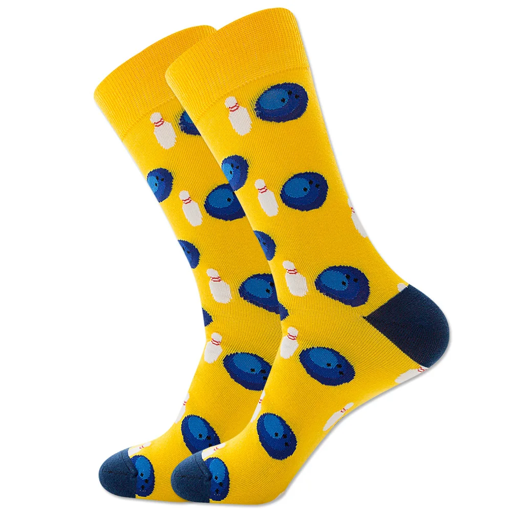 Socksmate Пользовательский логотип мужское Спортивное платье Баскетбол Боулинг мяч для молодых мужчин регби счастливый волейбол футбольная команда носки мальчиков