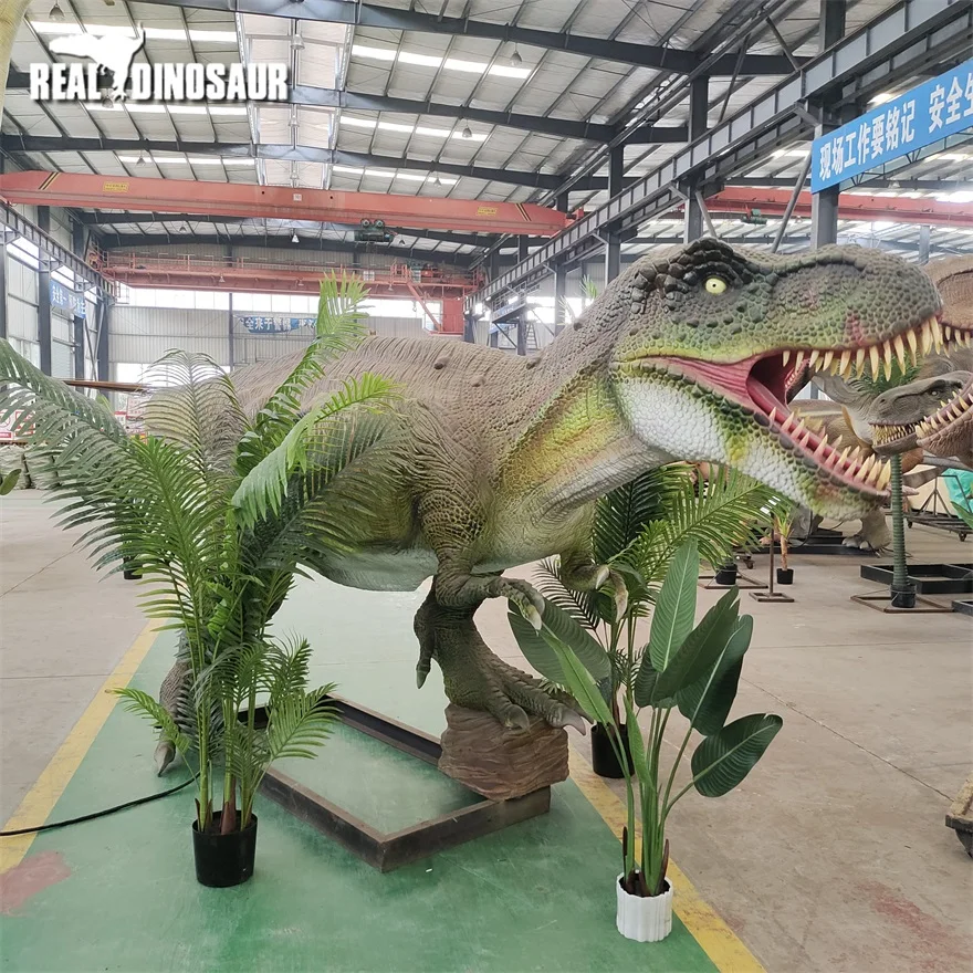 2022 New Colors Outdoor Theme Park High Simulation Life Size T-Rex