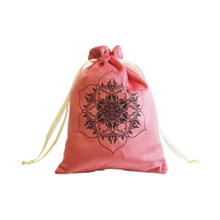 Velvet Game Dice Bag Velvet Divination Tarot Cards Storage Bag