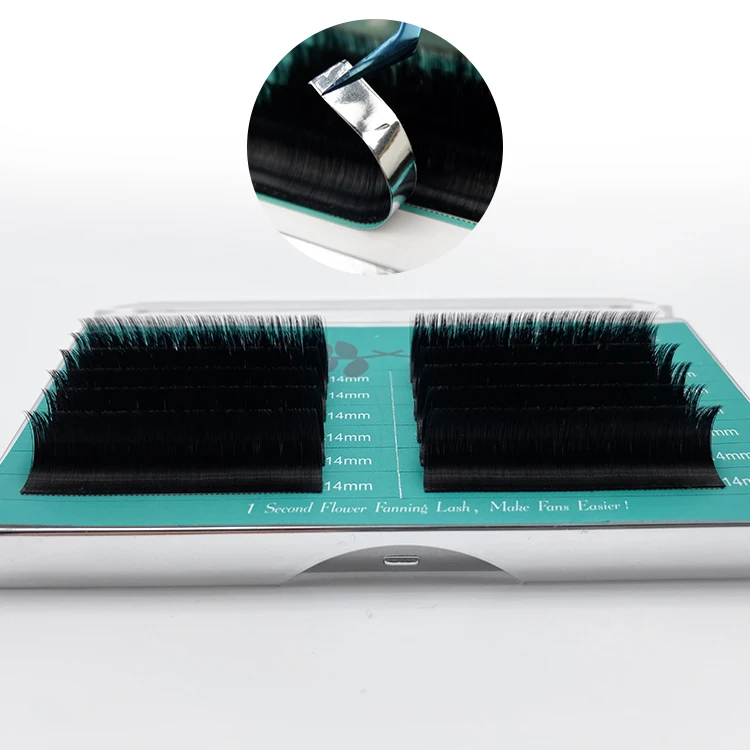 Extension Fan Auto Fans Fast Volume 15-20mm extension eyelash 0.05 D curl