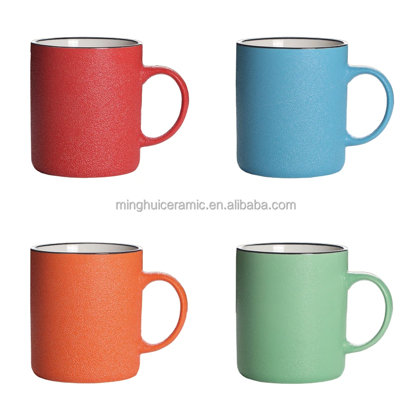Wholesale Grey High Foot Beer Office Solid Color Coffee Cup