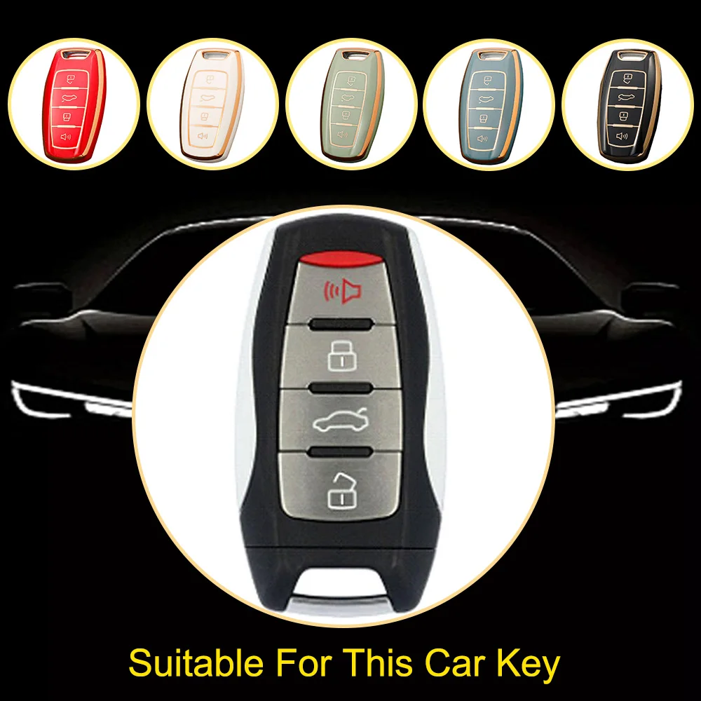 Innofit GRA2 Car Key Remote Case TPU Premium Manufacturer For Great Wall Motor Haval H7 H8 H9 Wear Resisting Latest Designs