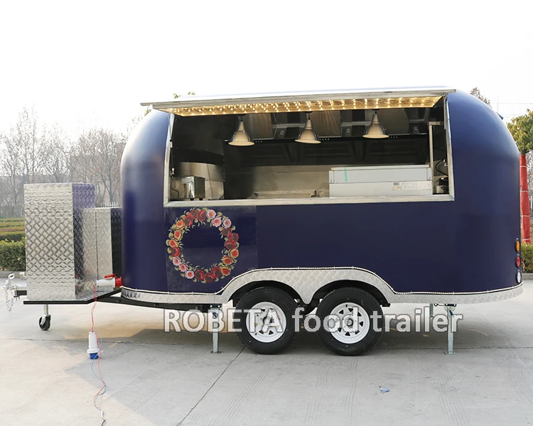  Лидер продаж тележка для пищевых продуктов airstream