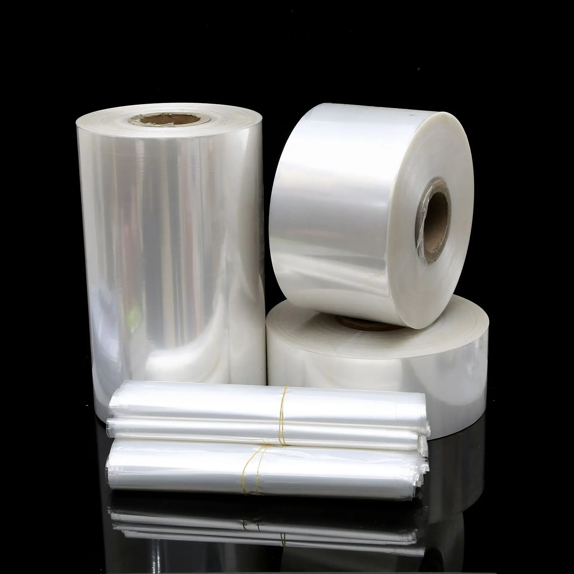 Shrink Wrap Film Heat Wrap POF Centerfold - Polyolefin 75 Gauge Heavy Duty