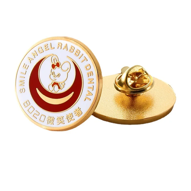 Factory custom Badge & Emblem Bow, pin, buttonhole Badge design souvenirs gift set metal crafts