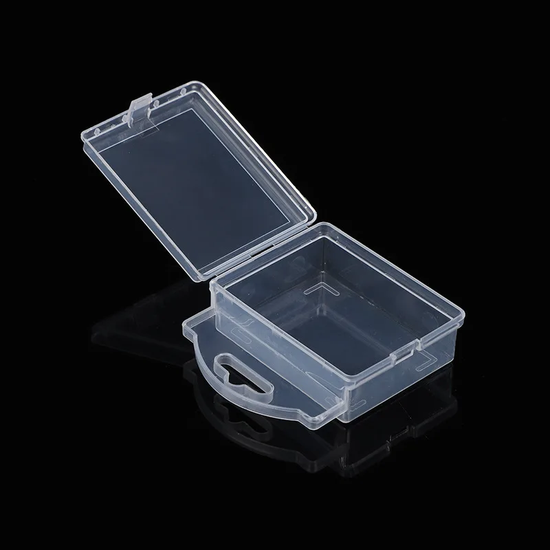 Packaging box large rectangular pp storage organize transparent plastic boxes hanging tool box component fishing gear container