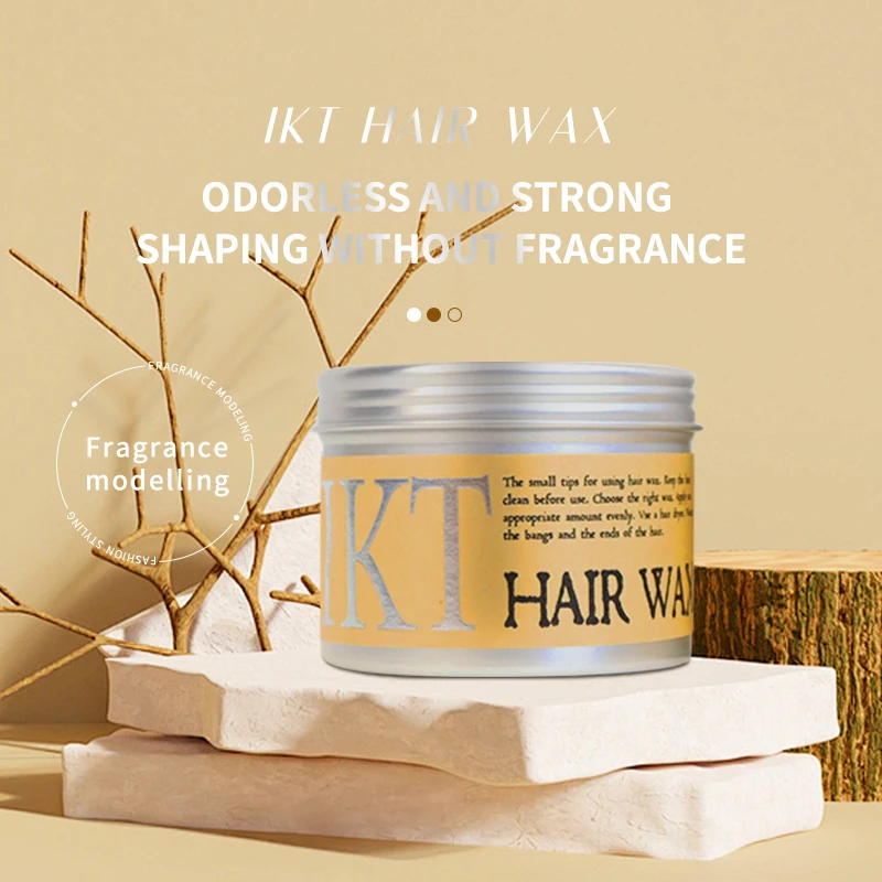 2025 New private brand Wholesale OEM/ODM Wax Stick IKT Hair Wax Stick 130g easy to carry edge control matte lasting