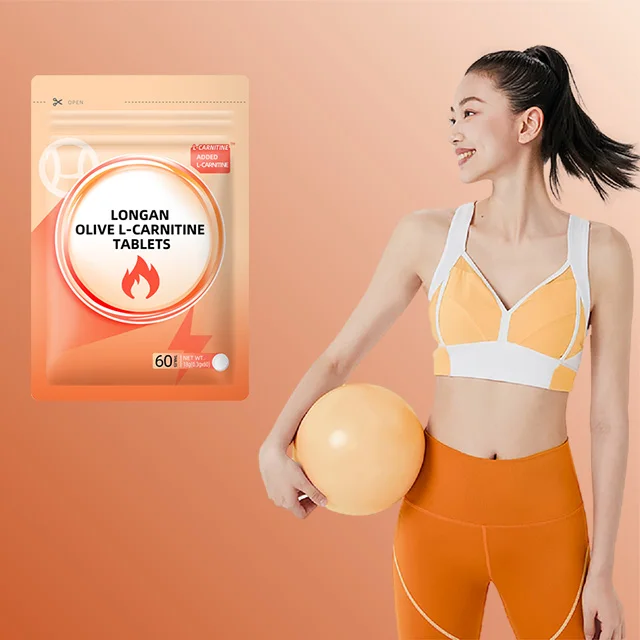 Hot Selling Weight Loss Private label herbal supplements Longan Olive L-carnitine Tablets for fast fat burning slimming pills