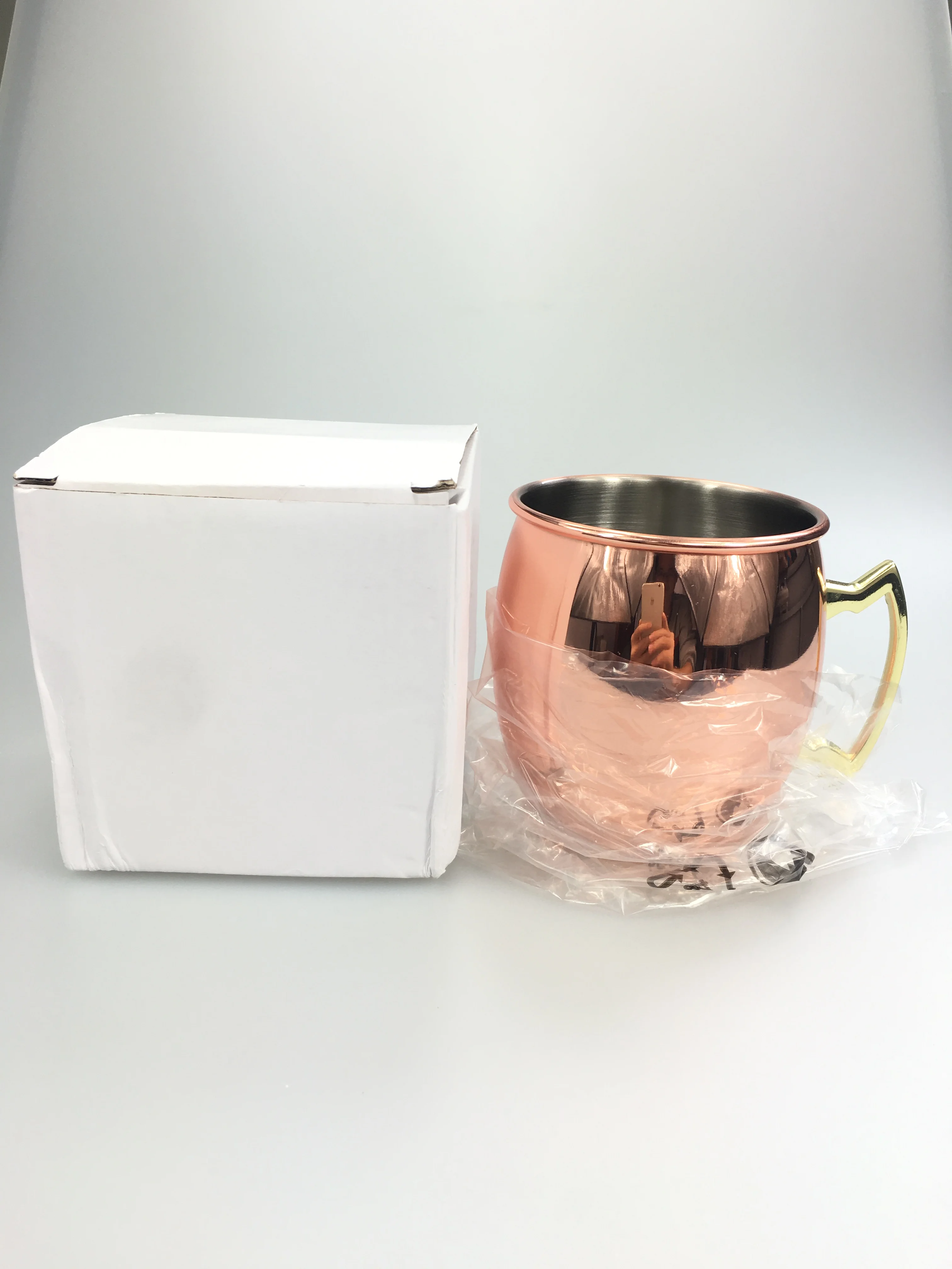 
16oz moscow mule copper mugs stainless steel manufacturer 