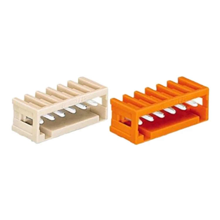 Mcs Spring Wire Connector 2 Row 4 Way Push Spring pin Connectors terminal block 3.5mm