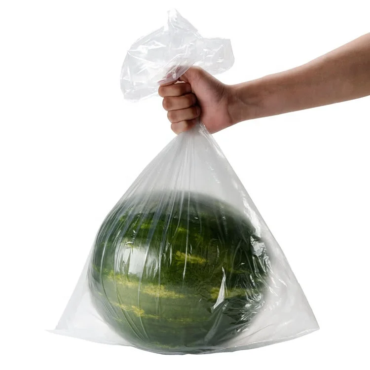 Vegetable Roll Bag Packaging Hdpe Clear Grocery Plastic Bag making machine