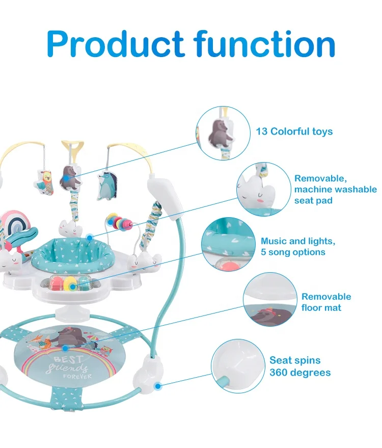 Hot Sell Fisher Price Baby Jumperoo Activity Center Toys Babi Jumper Bouncer Baby Walkers