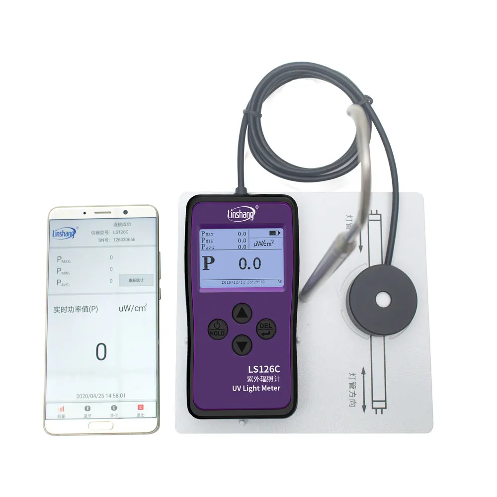 Linshang LS126C УФ-c дозиметр uvc измерительный радиометр uvc датчик
