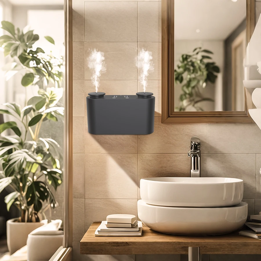CNUS X4Twins Home Office Use Fragrance Dispenser Wall Mounted Smart App Control Aroma Scent Diffuser Machine