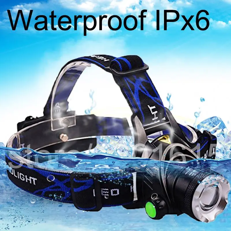 Istaride Telescopic Auper Strong Light Headlight Upgraded Version Wick Telescopic Zoom Strong Light LED Headlamp