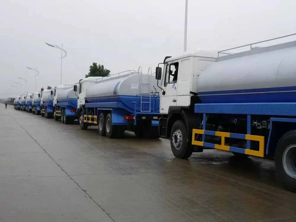25000 Liters Howo  6x4 water tank truck sprinkler water truck Ready To Ship