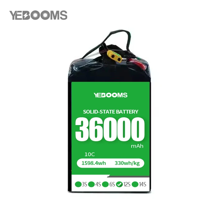 36000 мАч 12S 44 4 В 10C дроны батарея высокой мощности для квадрокоптера вертолет Дрон батарейный блок