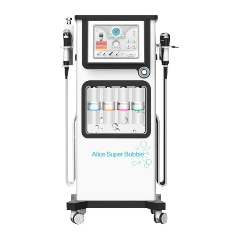 Alice Supper Bubble for Commercial Facial Deep Cleaning Skin Rejuvenation Microdermabrasion Hydro Water Facial Machine 7 in 1