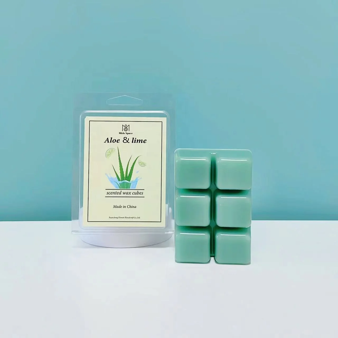 2025 Custom Private Label Luxury Wax Melt Packaging Soy Wax Melts Small Flame Less Shapes Candle Melting Wax