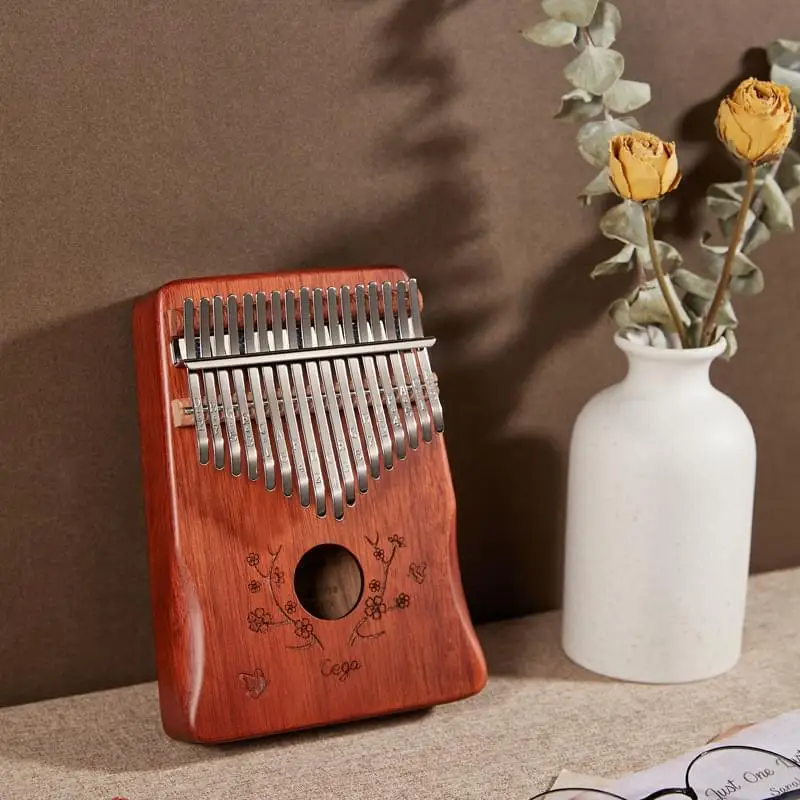 cega new plum blossom african kalimba notes thumb piano musical instrument child