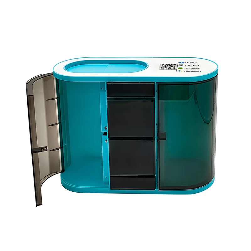 Mini 6-door mini vending machines with 7 self-service food and beverage vending machines in hotel rooms 24 hours a day