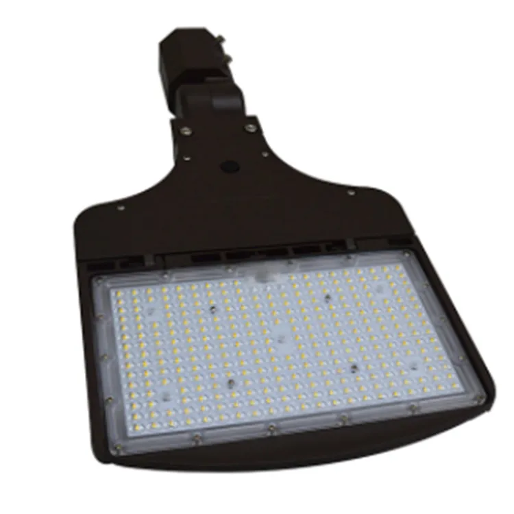 1-10V Dimmable 140Lm/W ETL DLC 300w 42000lm 5000K LED Shoebox Parking Lot Area Light Fixture For Car Parking
