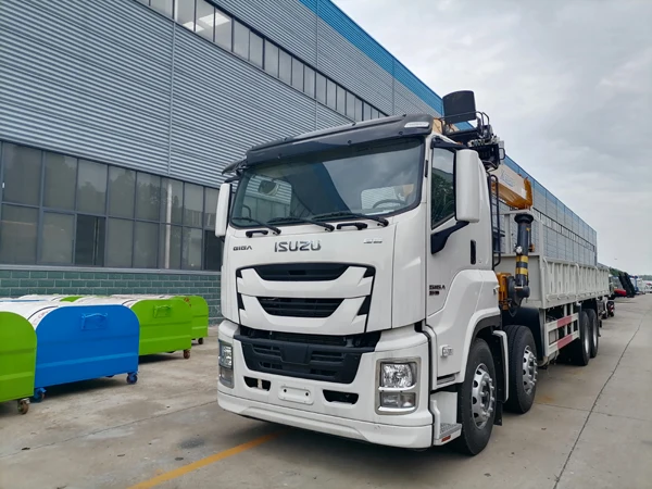 Гидравлический мобильный стрелочный кран ISUZU GIGA с 16 колесами тонн грузовик высоким расположением сиденья для сверхмощного