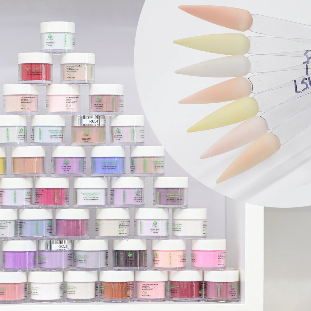 Free Sample Low Price Acrylic Pigment Liquid Colorful Acrylic Powder Kg Packing New Product Golden White Lid  Acrylic Powder