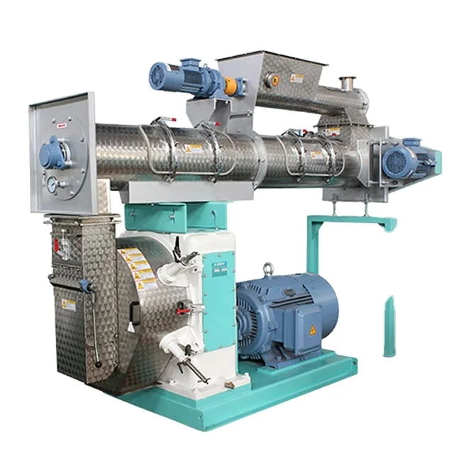 Capacity 1-10 ton per hour Pellet size 4-8mm bird feed pellet mill machine with belt driven
