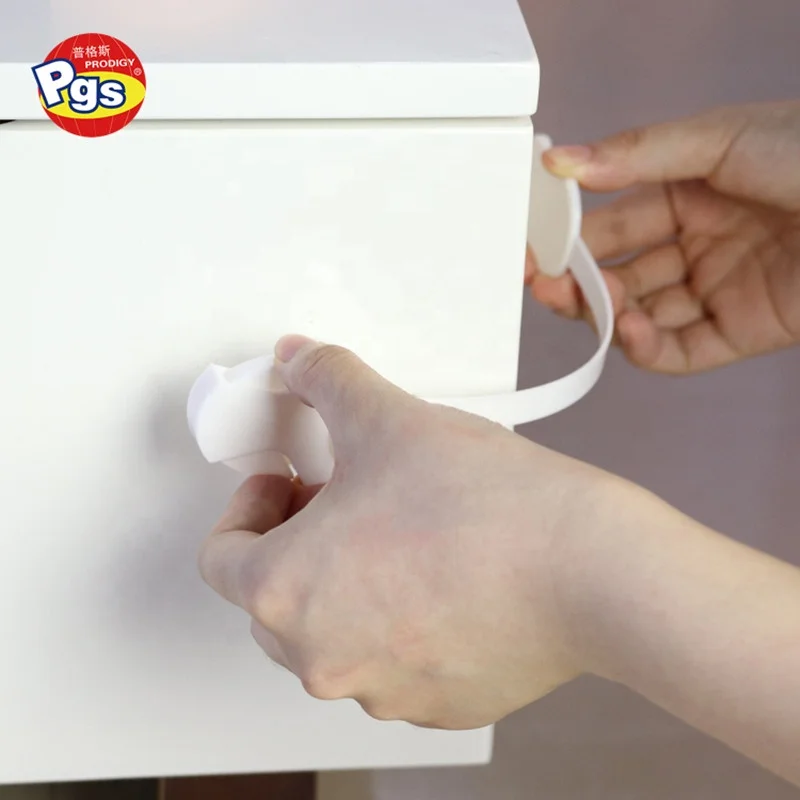 Home safety toilet lock Child safety locks cabinet lock strap drawer latch