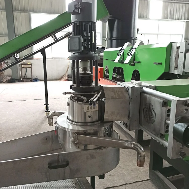 PP PE plastic film granulation recycling machine