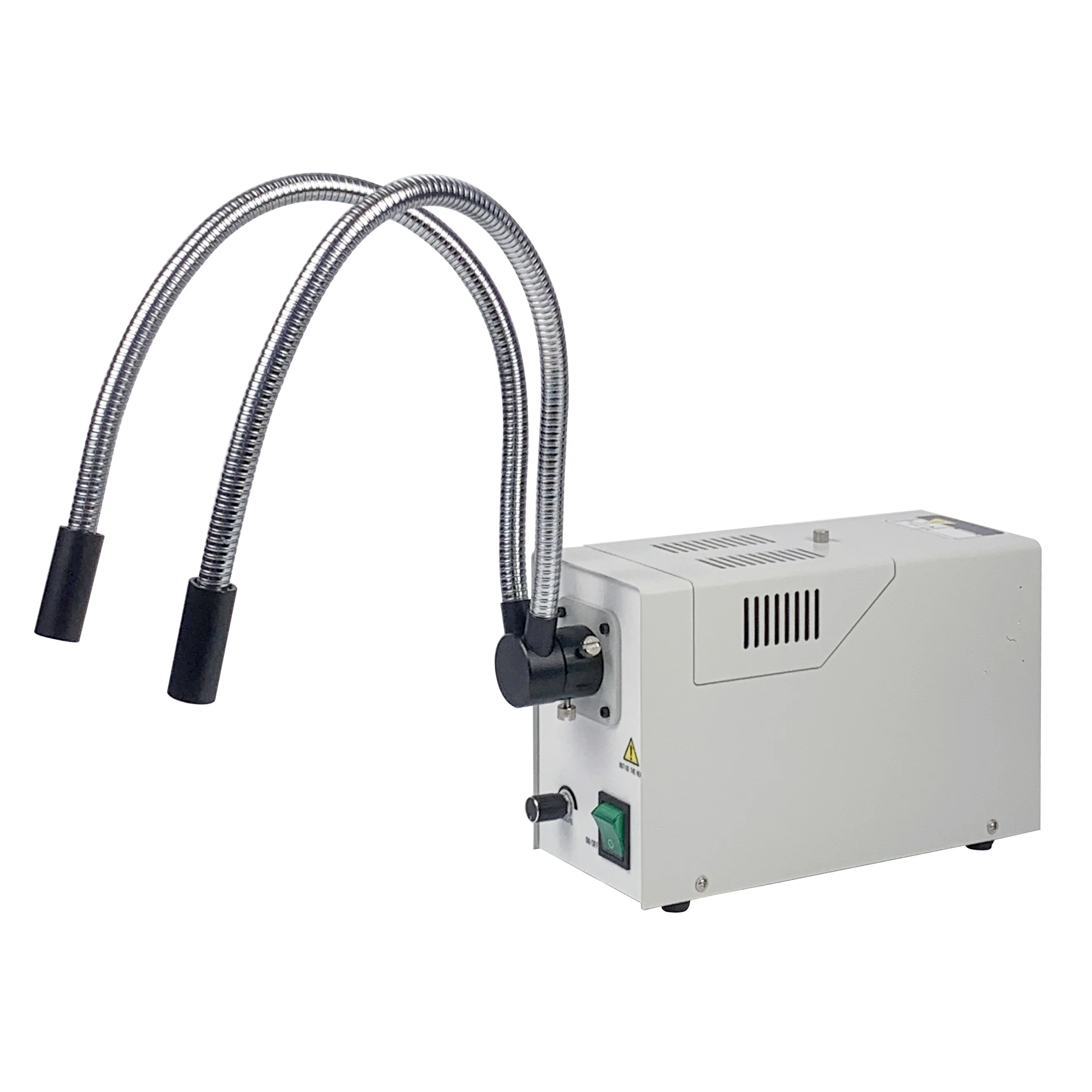 Hot Sale High Quality OFH-150 150W Halogen Cold Fiber Dual Gooseneck Microscope Illuminator