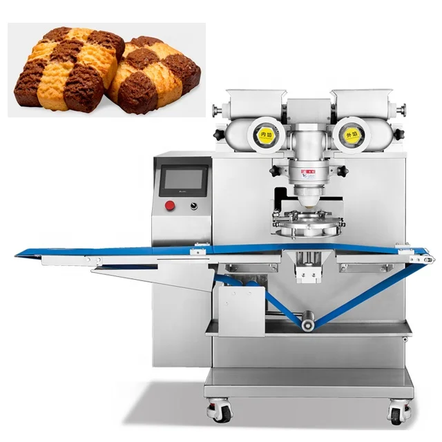 Factory Direct Professional Pastry Making Machine Bakery Encrusting Equipment Moon-cake Making Machine