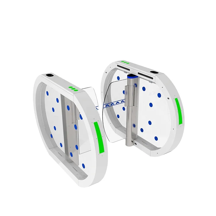 Unique Design Security Swing Barrier Turnstile Speed Gate Face Recognition for GYM Cinema