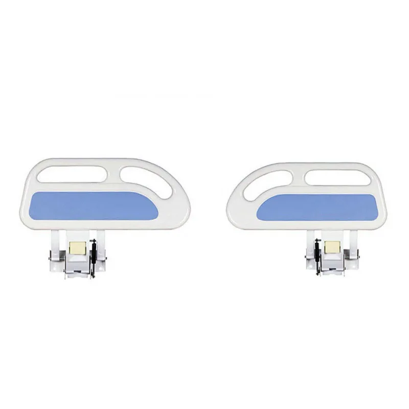 Emergency Icu Room Patient Bed Hospital Bed Accessory Castor Handrail Hospital Bed Accessory ABS Plastic Side Rail For Sale