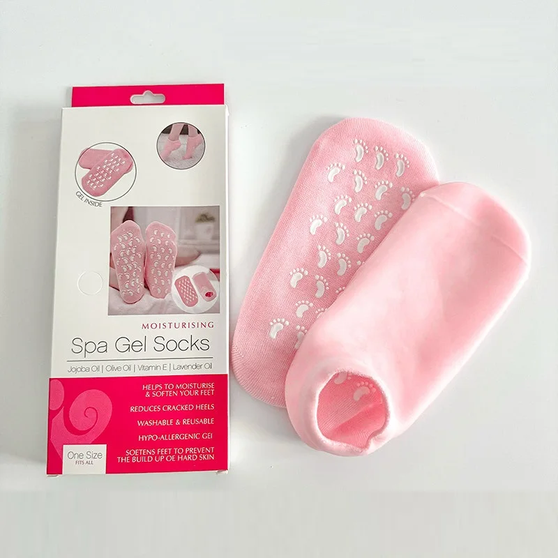 Repairing and Softening Dry Cracked Feet Skins Gel SPA Socks Soft Moisturizing Gel Moisturizing Socks