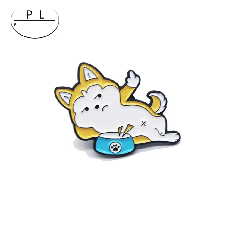2021 new lovely Chai Dog metal Brooch Pin Badges Lapel pin clothing accessories gifts