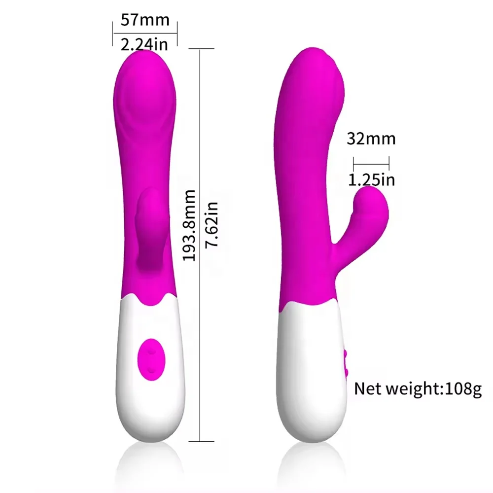 G Spot Dildo Rabbit Vibrator For Women Dual Vibration 18 Sex Toys Vibrator Female Vagina Clitoris Anal Massager Sex Toys Shop