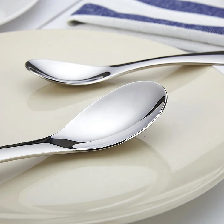 Mirror polish Stainless Steel Baby Flatware 18/10 Korean Kids Cutlery Set
