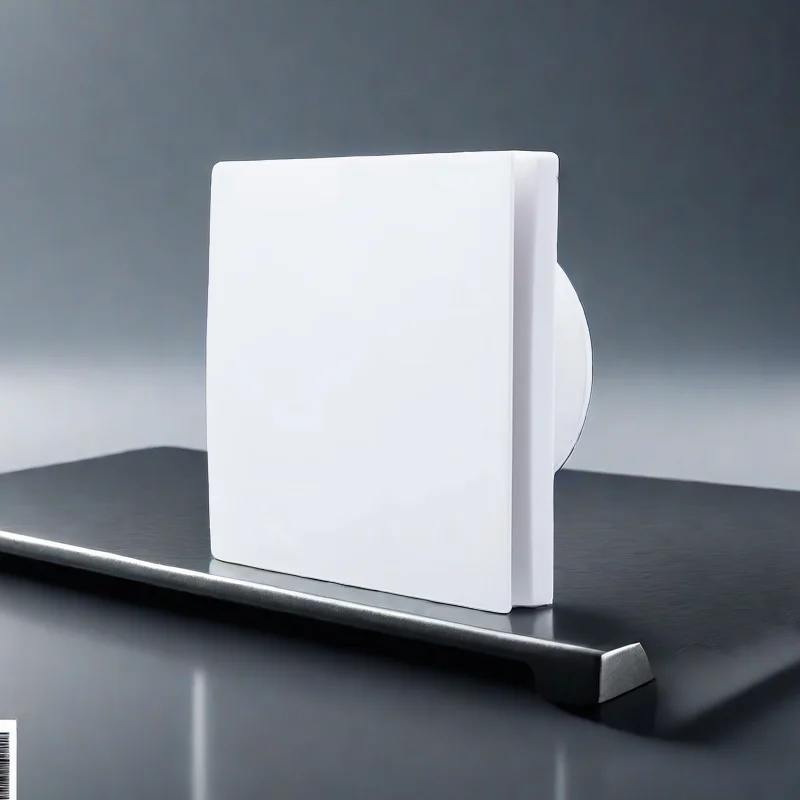 Fan Manufacturer Own Brand Low Noise Air Venting Wall Mounted Humidity Sensor Exhaust Fan For Kitchen Bathroom