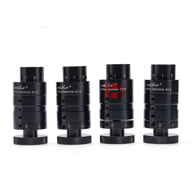 High Precision Klom Portable Tubular Cylindrical Key Duplicator Copy Machine Diameter 7.0-7.3-7.5-7.8MM 081004