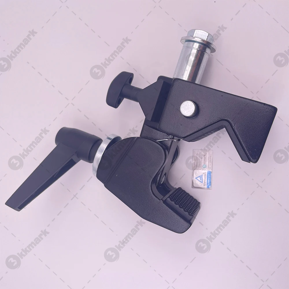 kkmark5019 20-51mm Steel Core Photo Studio Multi Function connection Clip Super Rock Solid Master Clamp with Stud Spigot