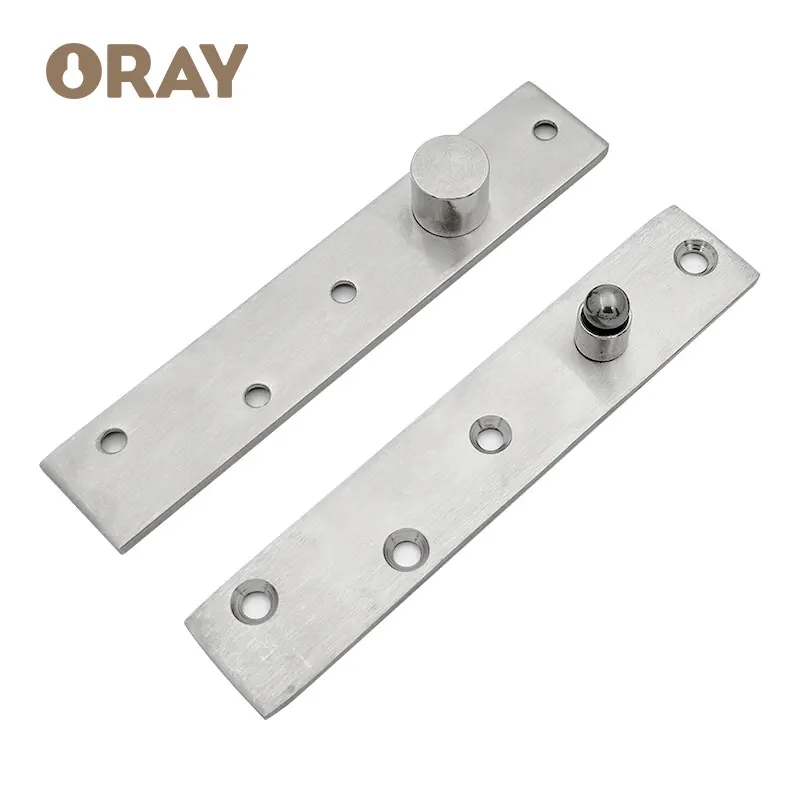 360 Degree Revolving Cabinet Wardrobe Storage Cabinet Door Heavy Duty Up and Down Hinge Stainless Steel Pivot Hinge