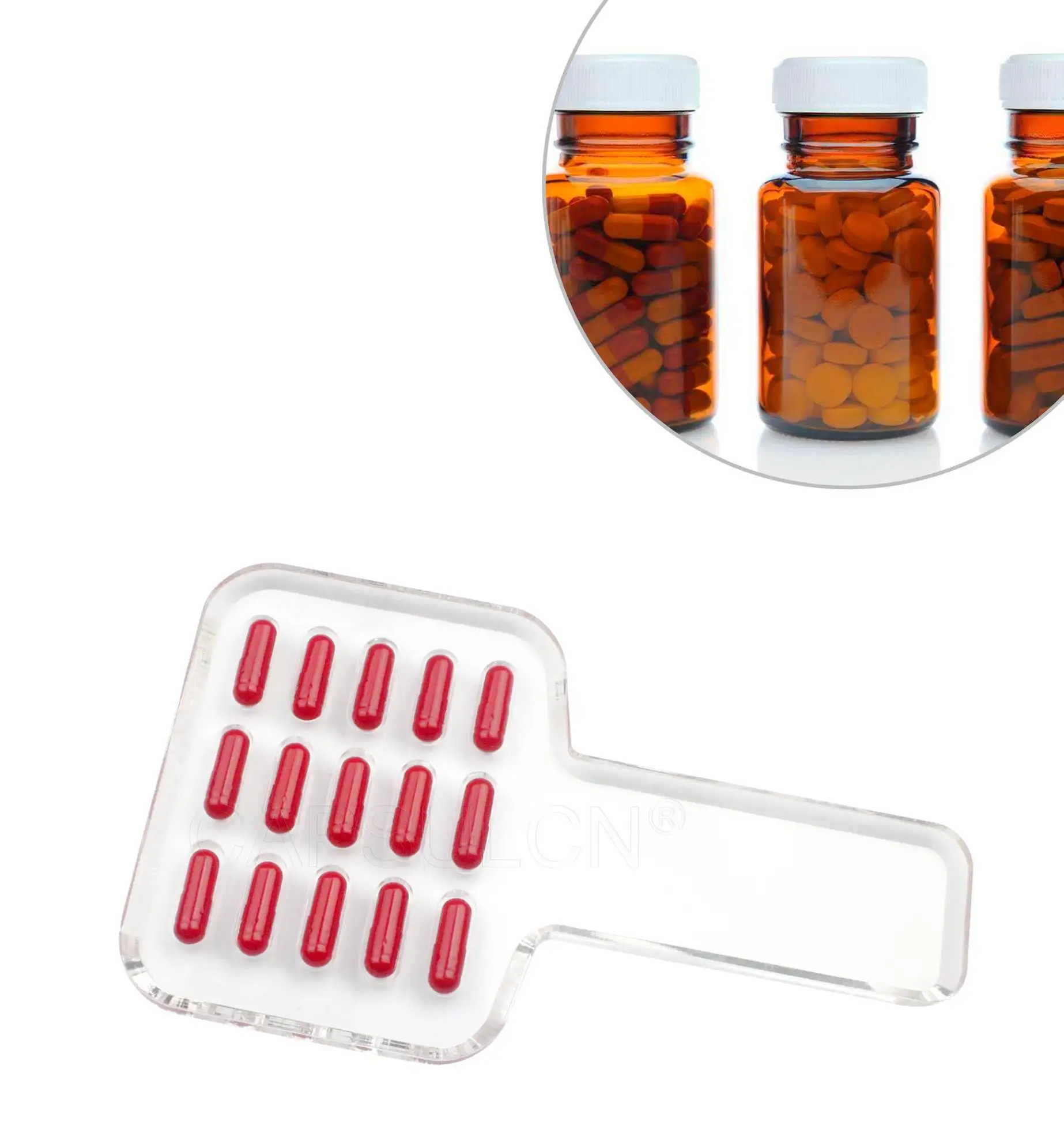 manual capsule counter counting board