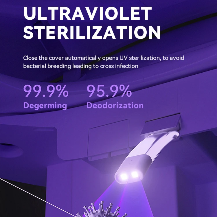 New Design Egg Shape Intelligent WC Sanitary Ware Water Closet Bathroom Floor Mounted Automatic Ceramic Smart Toilet Bowl