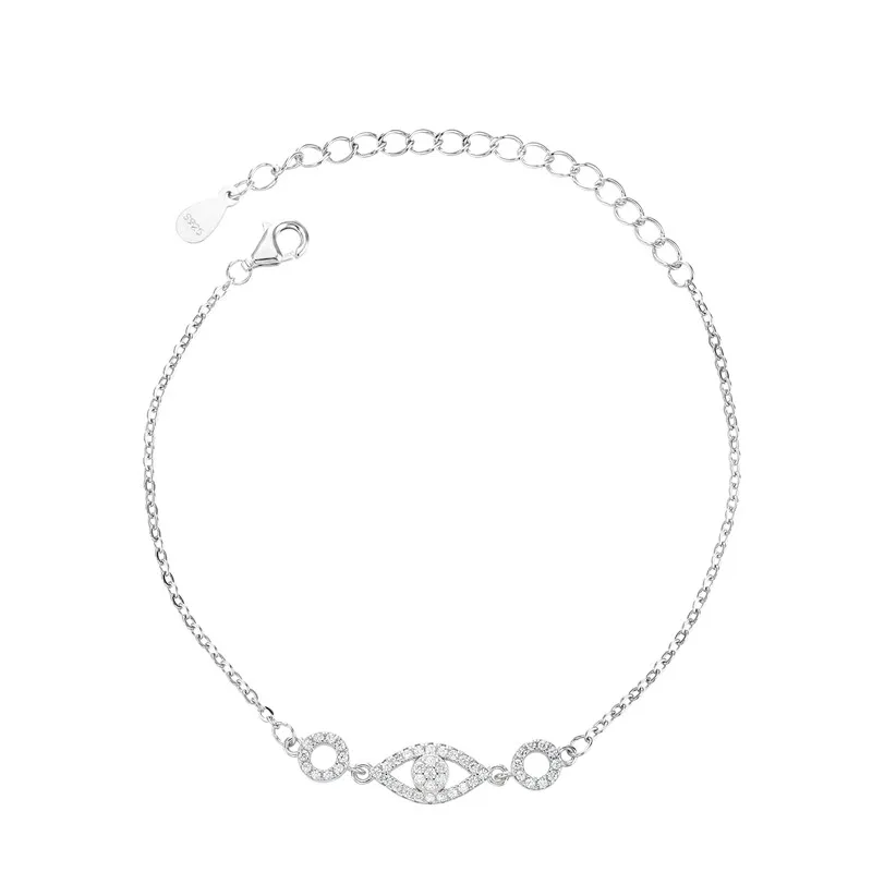 factory wholesale high quality fashion jewelry bracelet 925 silver light luxury advanced custom charm bracelet for women