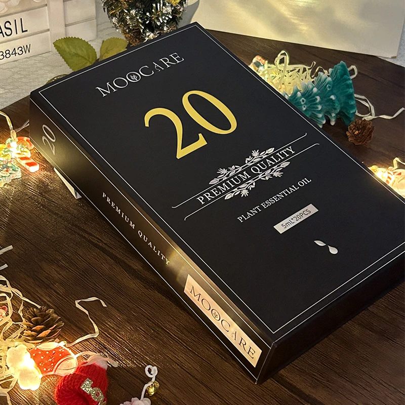 New style Essential Oil 20 bottles 5ml aromatherapy or massage for diffuser specific with Christmas 20-piece gift box