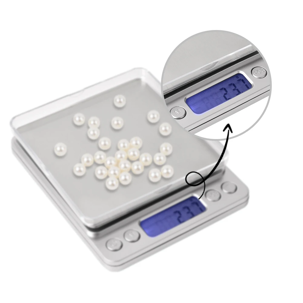 3kg/0.1g Electronic Mini Household Kitchen Scale Gram Digital Gold Jewelry Scale